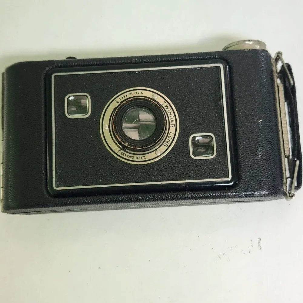 Eastman Kodak Vintage Jiffy Six 20 Folding Camera Twindar Lens